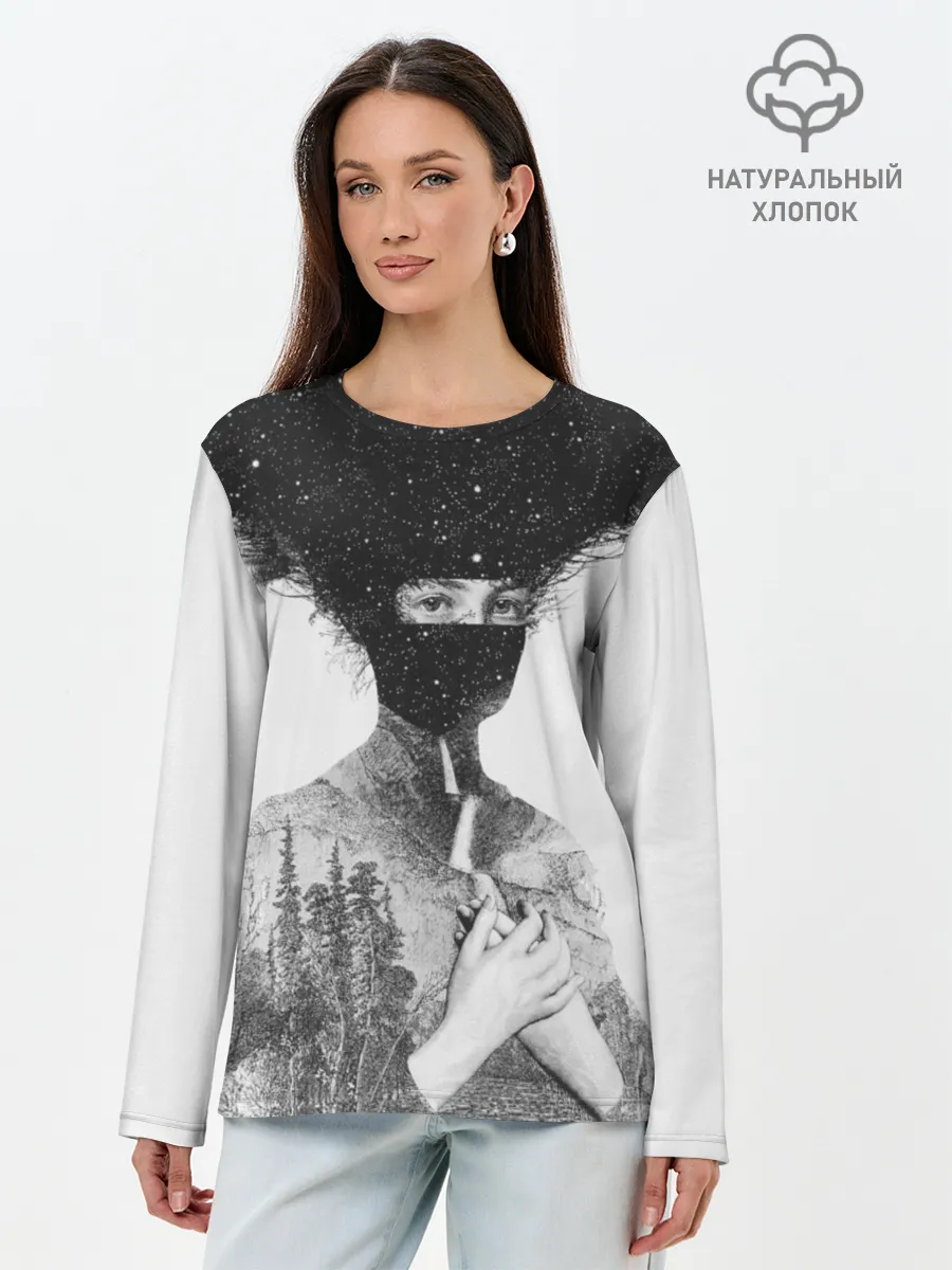 Лонгслив женский. Хлопок / Royal Blood