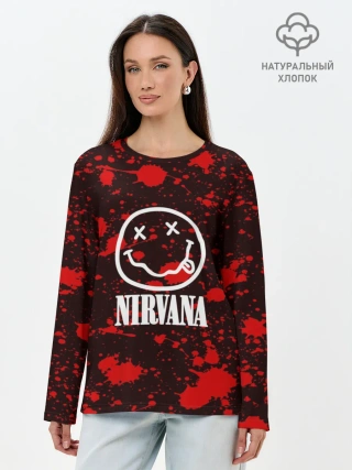 Лонгслив женский. Хлопок / NIRVANA