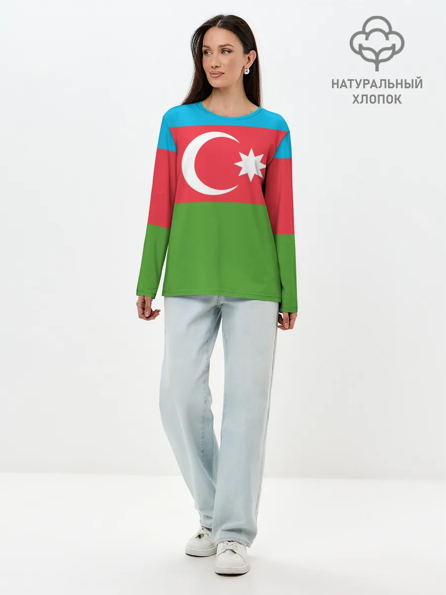 Лонгслив женский. Хлопок / Азербайджан
