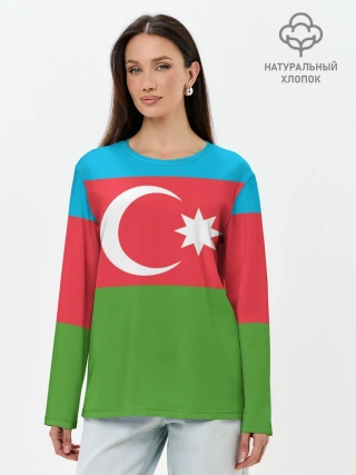Лонгслив женский. Хлопок / Азербайджан