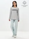 Лонгслив женский. Хлопок / НЕ ПРИСЛОНЯТЬСЯ
