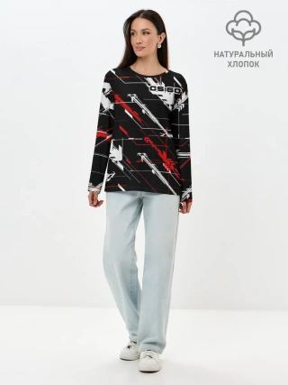 Лонгслив женский. Хлопок / CS:GO