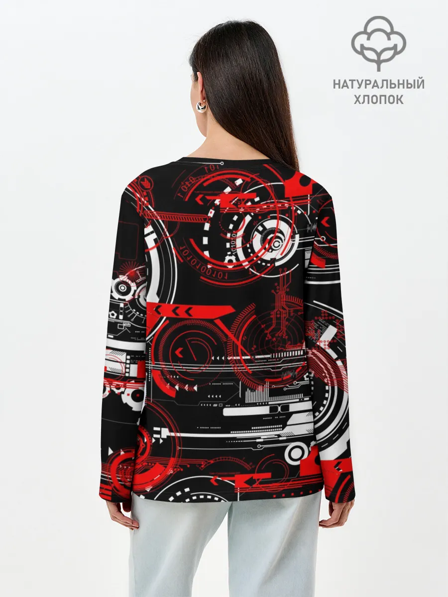 Лонгслив женский. Хлопок / CS:GO