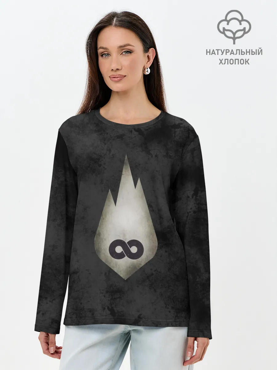 Лонгслив женский. Хлопок / Thousand Foot Krutch