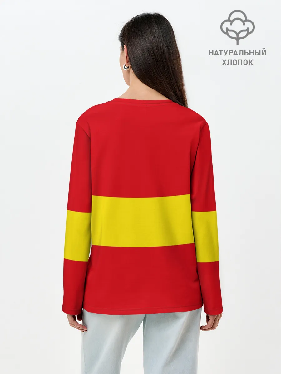 Лонгслив женский. Хлопок / Manchester United