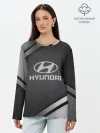 Лонгслив женский. Хлопок / HYUNDAI SPORT