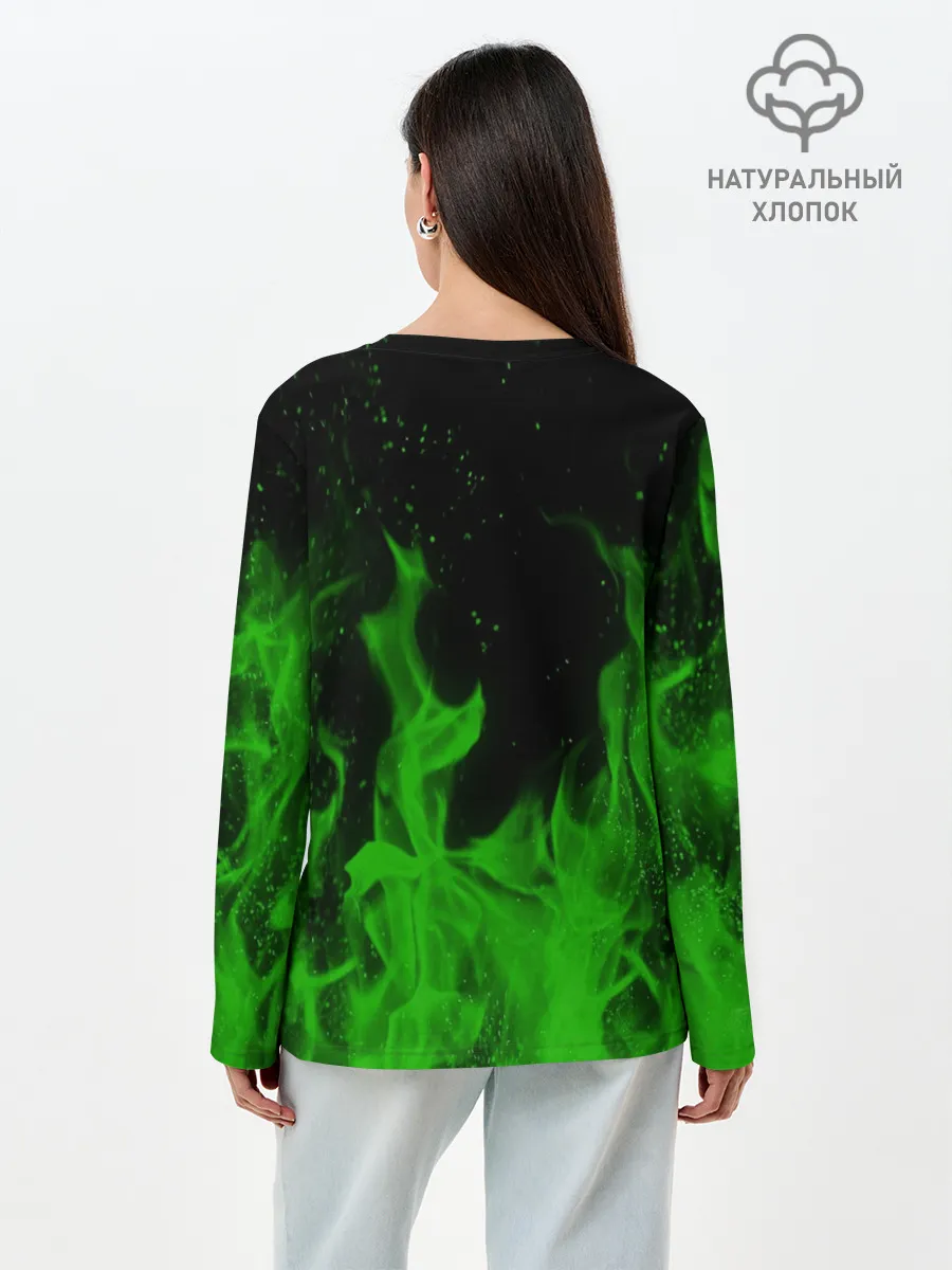 Лонгслив женский. Хлопок / RAINBOW SIX SIEGE