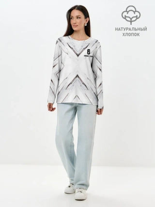 Лонгслив женский. Хлопок / RAINBOW SIX SIEGE