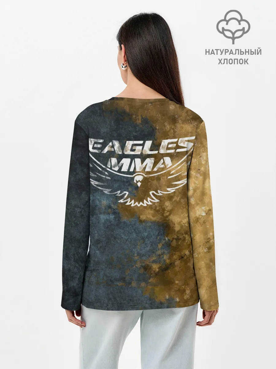 Лонгслив женский. Хлопок / Хабиб Нурмагомедов