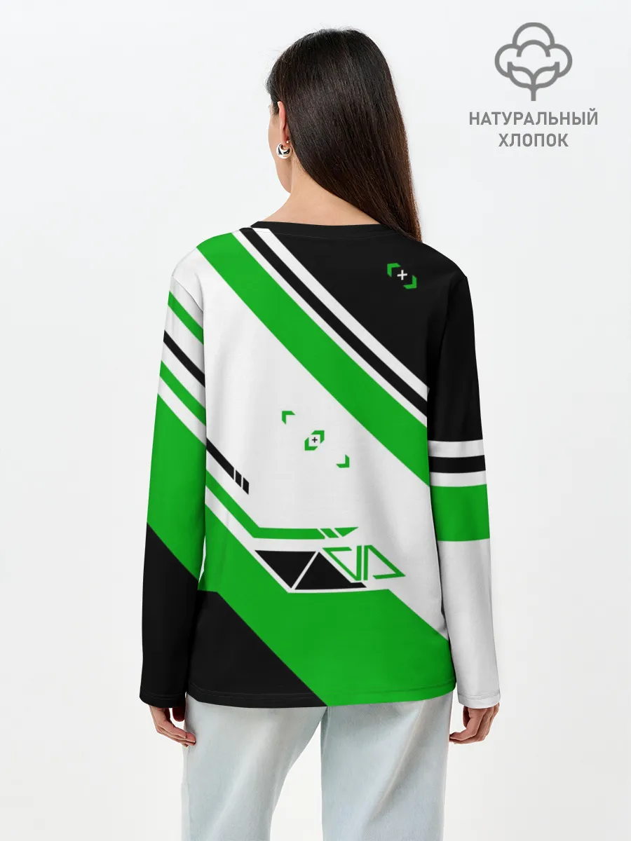 Лонгслив женский. Хлопок / RAINBOW SIX SIEGE