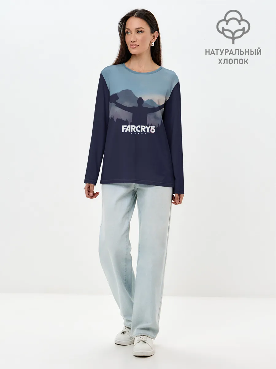 Лонгслив женский. Хлопок / Ave Joseph