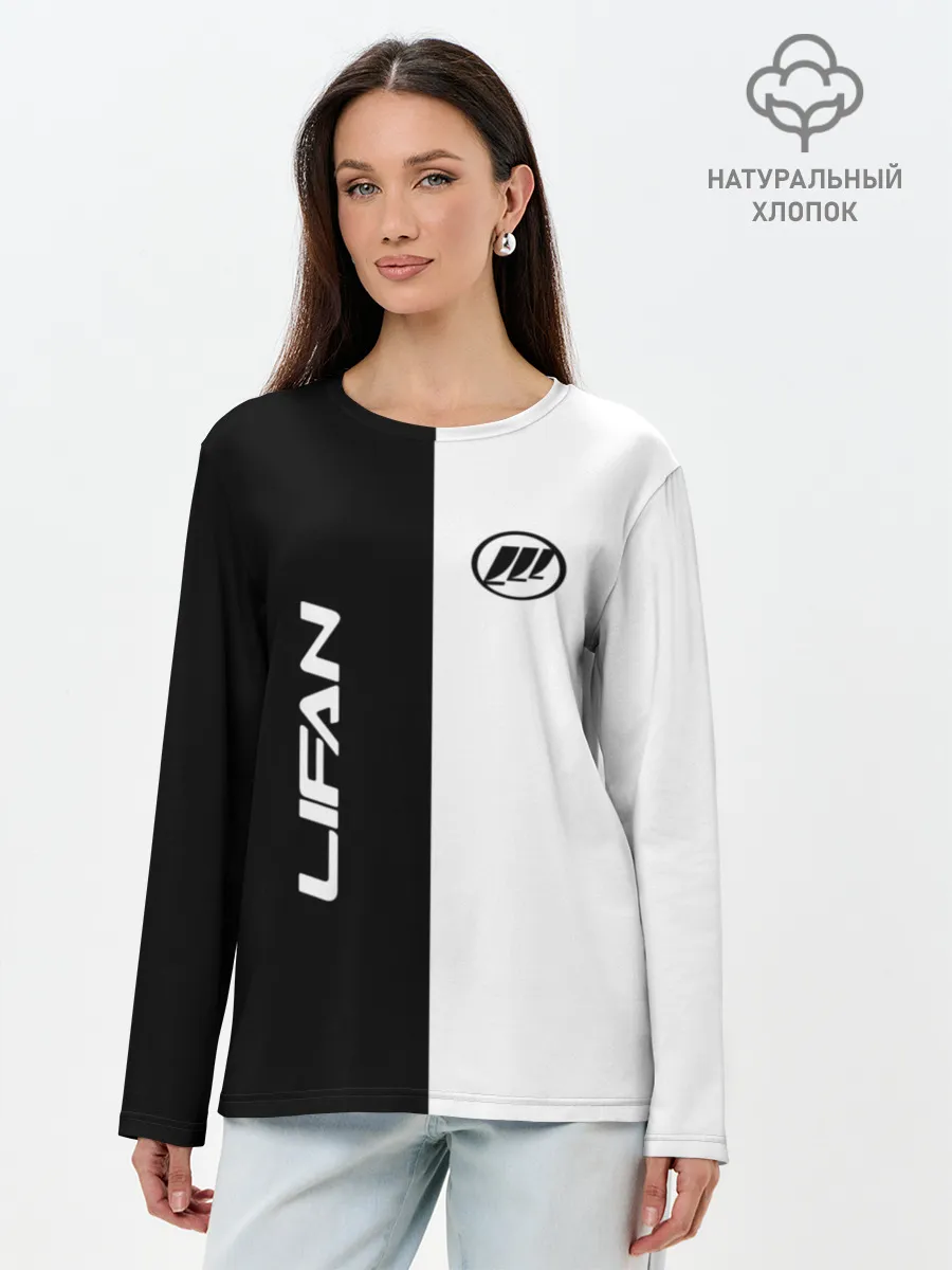 Лонгслив женский. Хлопок / Lifan