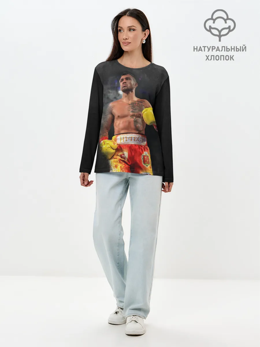 Лонгслив женский. Хлопок / Vasyl Lomachenko_2