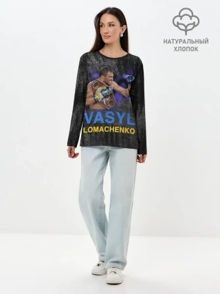 Лонгслив женский. Хлопок / Василий Ломаченко_2