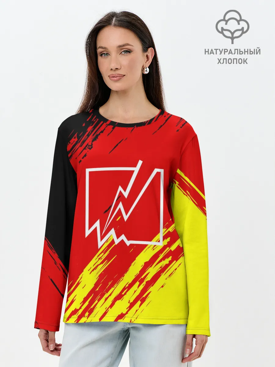 Лонгслив женский. Хлопок / RAINBOW SIX SIEGE BANDIT