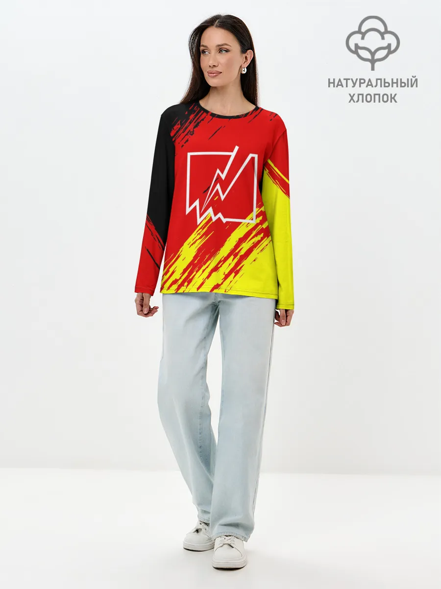 Лонгслив женский. Хлопок / RAINBOW SIX SIEGE BANDIT