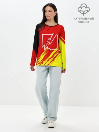 Лонгслив женский. Хлопок / RAINBOW SIX SIEGE BANDIT