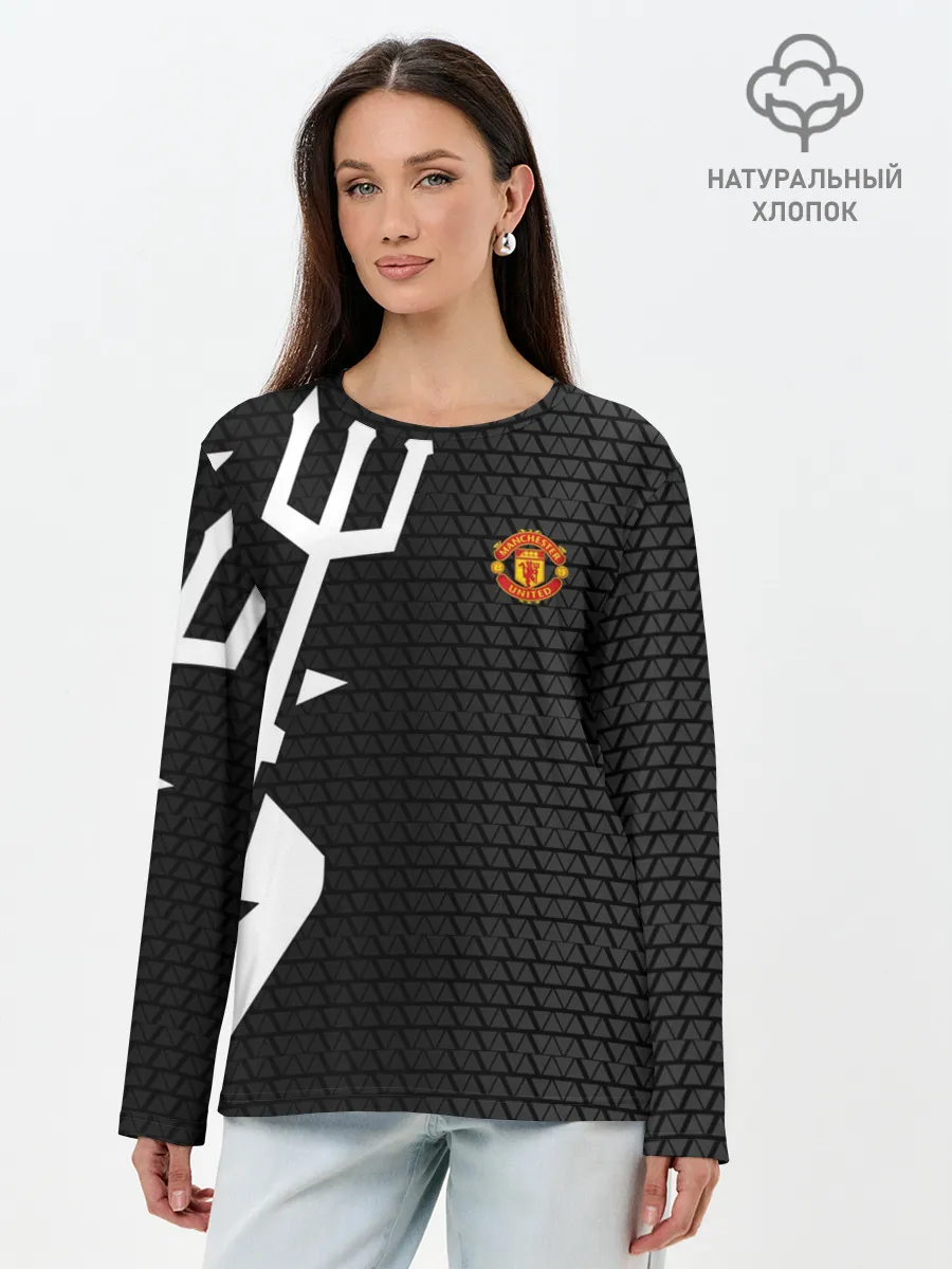 Лонгслив женский. Хлопок / F.C.M.U SPORT