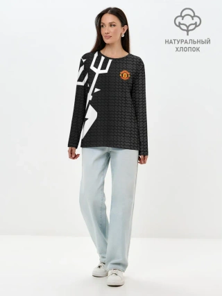 Лонгслив женский. Хлопок / F.C.M.U SPORT