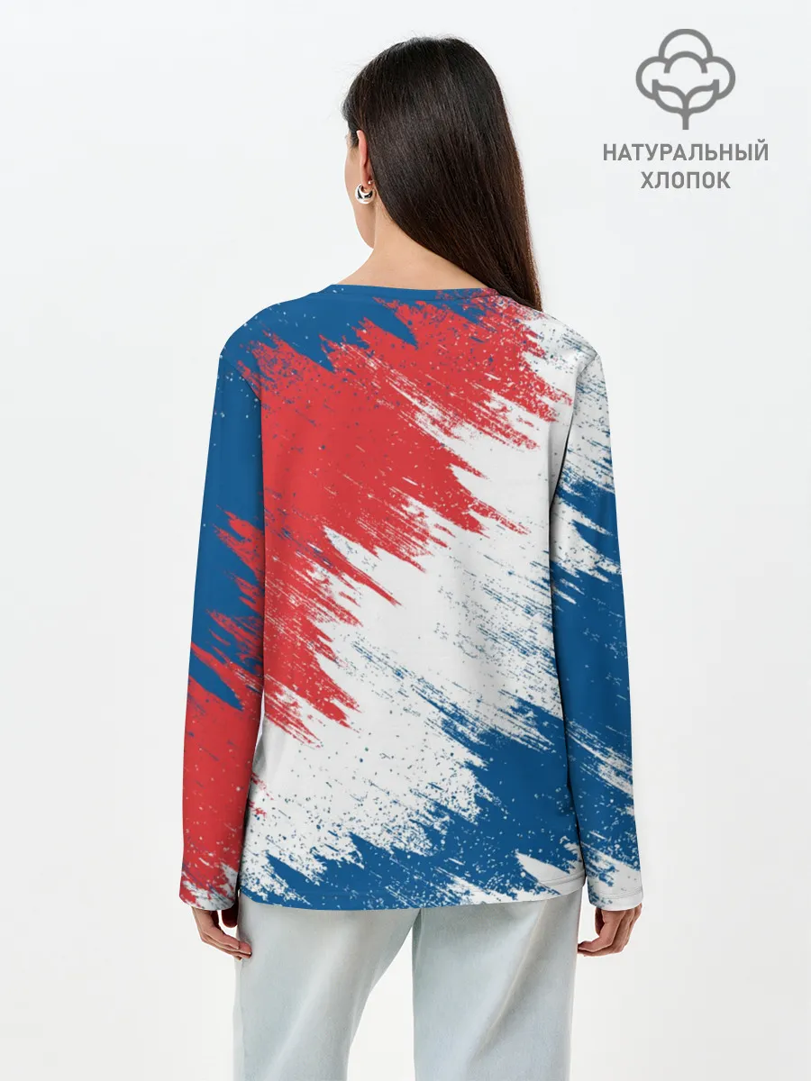 Лонгслив женский. Хлопок / FC PSG