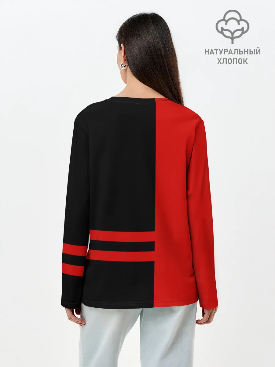 Лонгслив женский. Хлопок / МАЗ