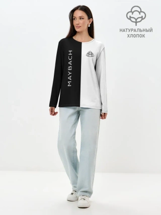 Лонгслив женский. Хлопок / Maybach