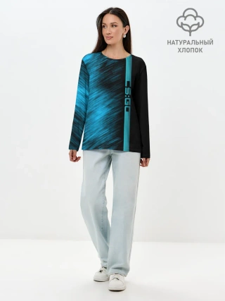 Лонгслив женский. Хлопок / CS:GO