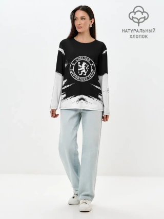 Лонгслив женский. Хлопок / CHELSEA