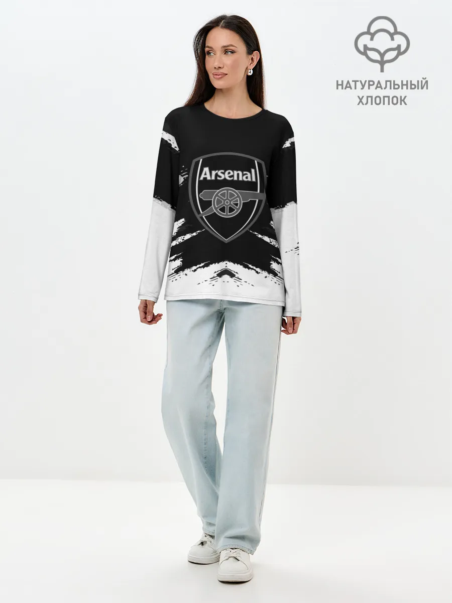 Лонгслив женский. Хлопок / ARSENAL