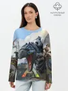 Лонгслив женский. Хлопок / Ark Survival Evolved