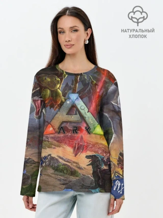 Лонгслив женский. Хлопок / Ark: Survival Evolved