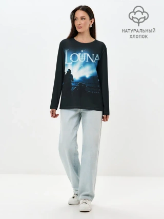 Лонгслив женский. Хлопок / Louna