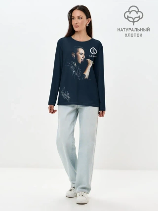 Лонгслив женский. Хлопок / Louna