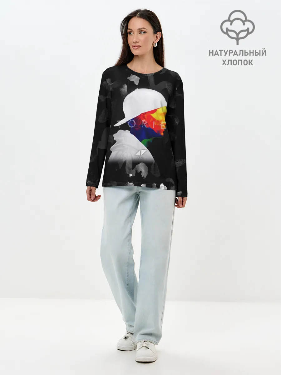 Лонгслив женский. Хлопок / Avicii - stories