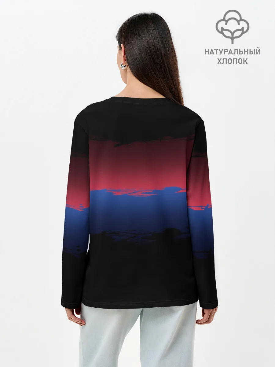 Лонгслив женский. Хлопок / Barcelona FC