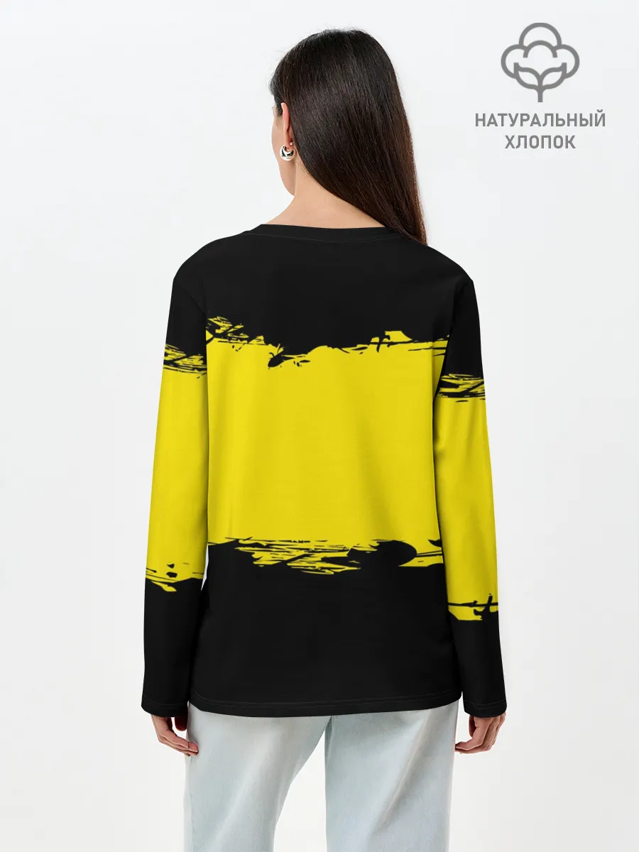 Лонгслив женский. Хлопок / Borussia Dortmund FC