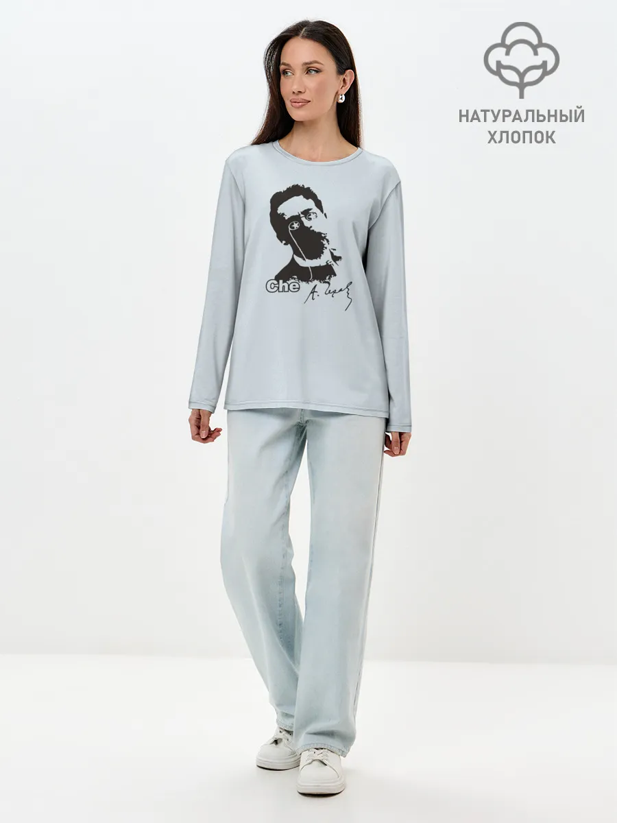 Лонгслив женский. Хлопок / Че - Чехов