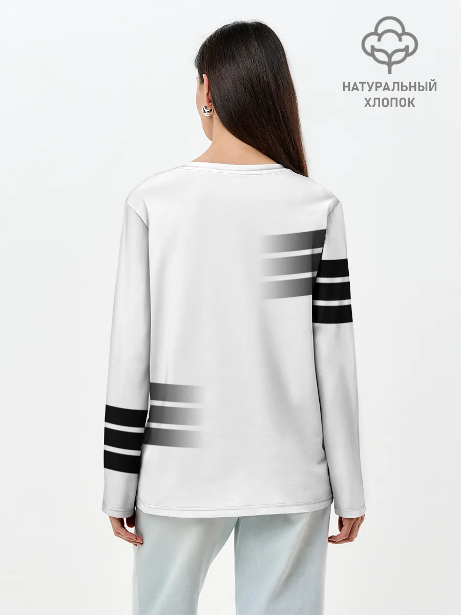 Лонгслив женский. Хлопок / Россия