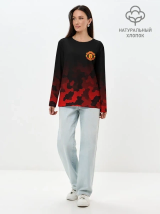 Лонгслив женский. Хлопок / F.C.M.U SPORT