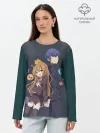 Лонгслив женский. Хлопок / Toradora