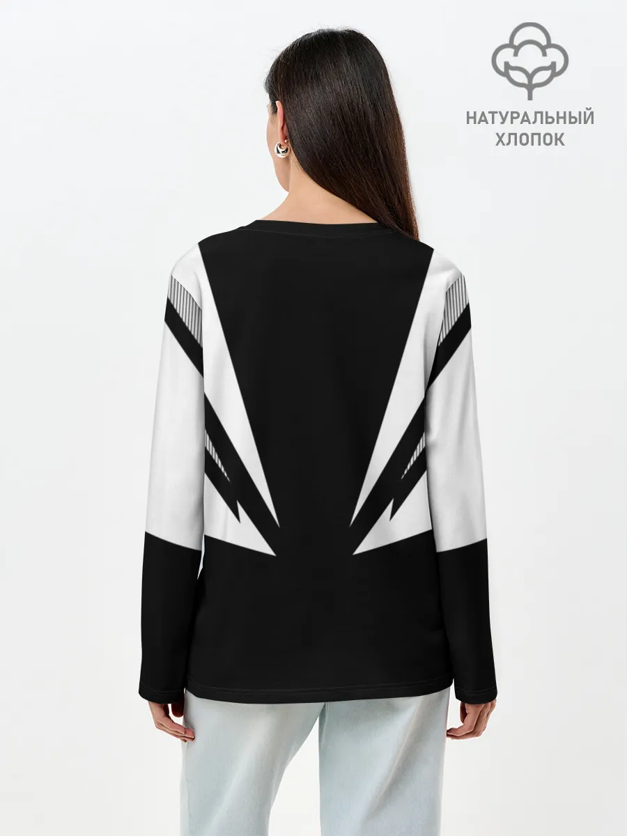 Лонгслив женский. Хлопок / Россия