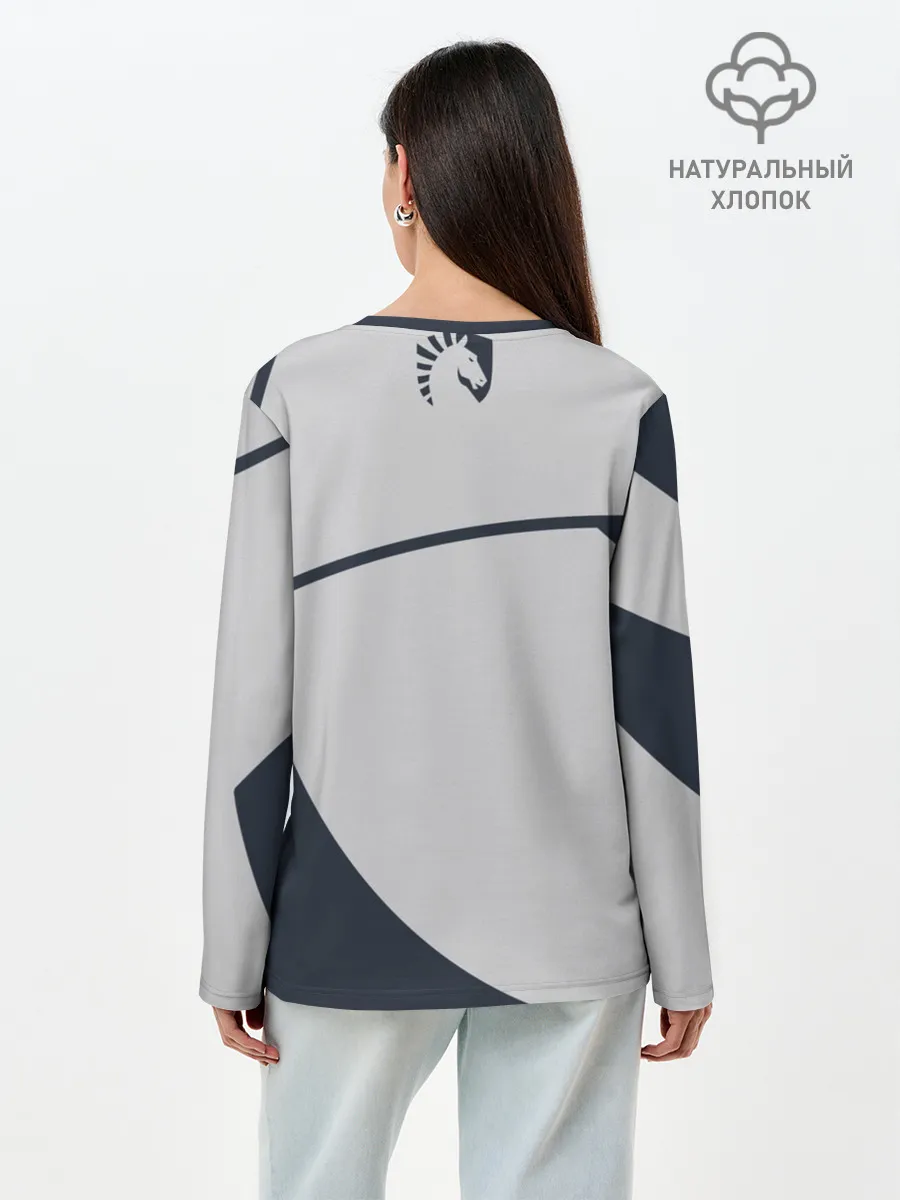 Лонгслив женский. Хлопок / Liquid - The Form