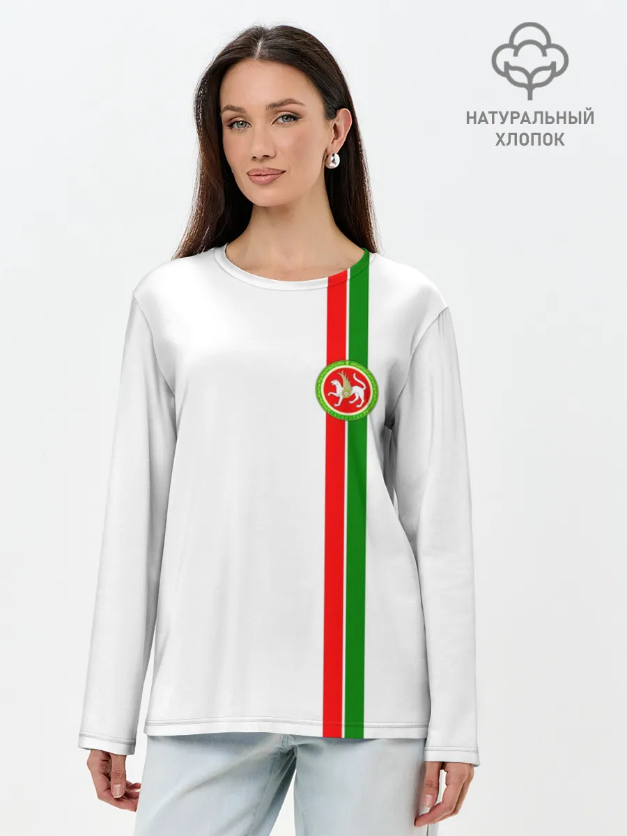 Лонгслив женский. Хлопок / Республика Татарстан