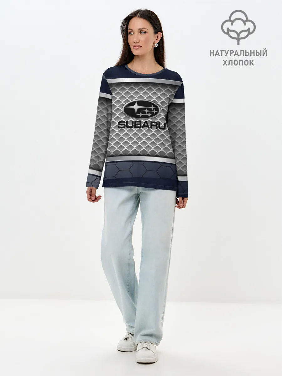 Лонгслив женский. Хлопок / SUBARU SPORT