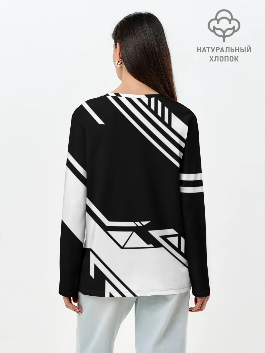 Лонгслив женский. Хлопок / LEXUS SPORT