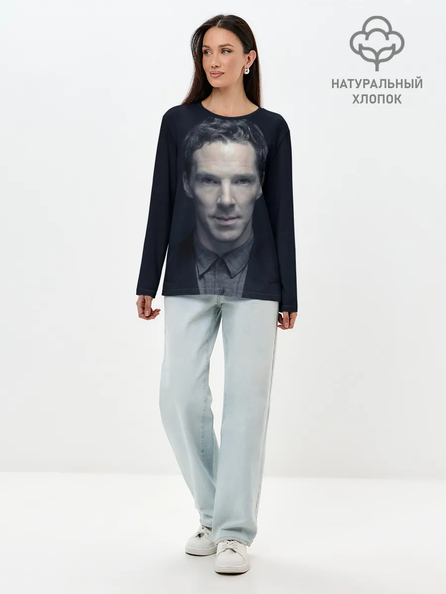 Лонгслив женский. Хлопок / Cumberbatch