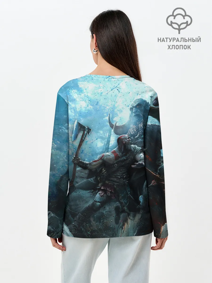 Лонгслив женский. Хлопок / Kratos