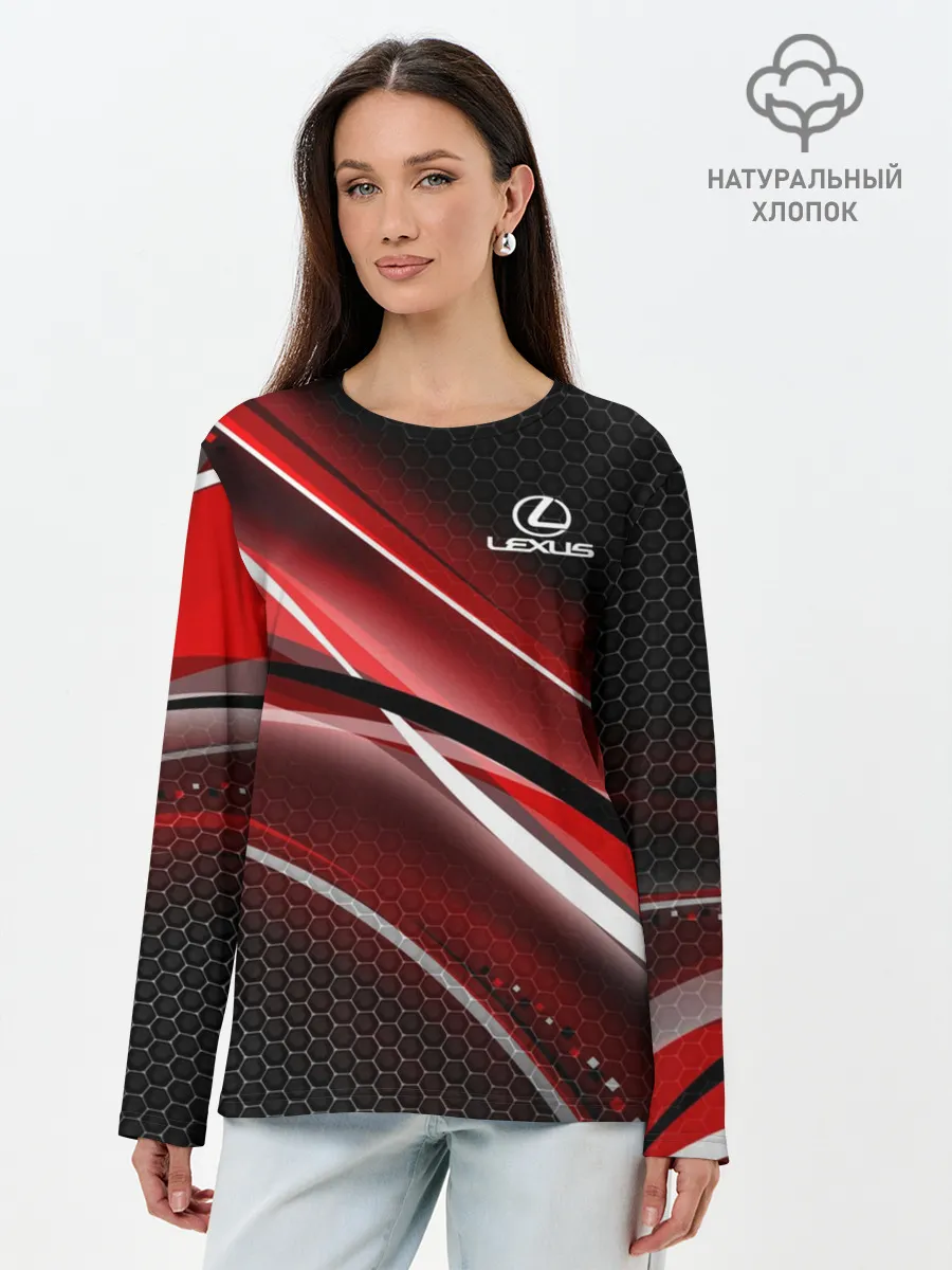Лонгслив женский. Хлопок / LEXUS.