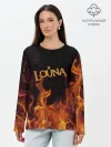 Лонгслив женский. Хлопок / Louna