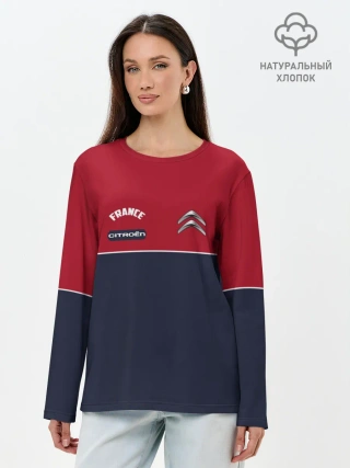 Лонгслив женский. Хлопок / Citroen
